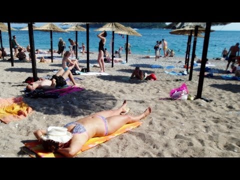 Пляжи Будва Черногория