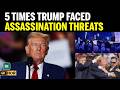Timeline:  5 Times Donald Trump Survived Assassination Threats From 2016 To White House Dinner Scare