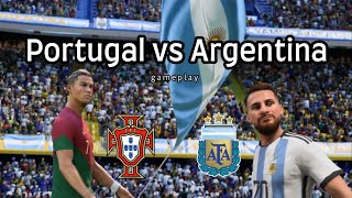 Jogo dos jogos Argentina vs Portugal onde ninguém quer perder EA SPORTS FC 24