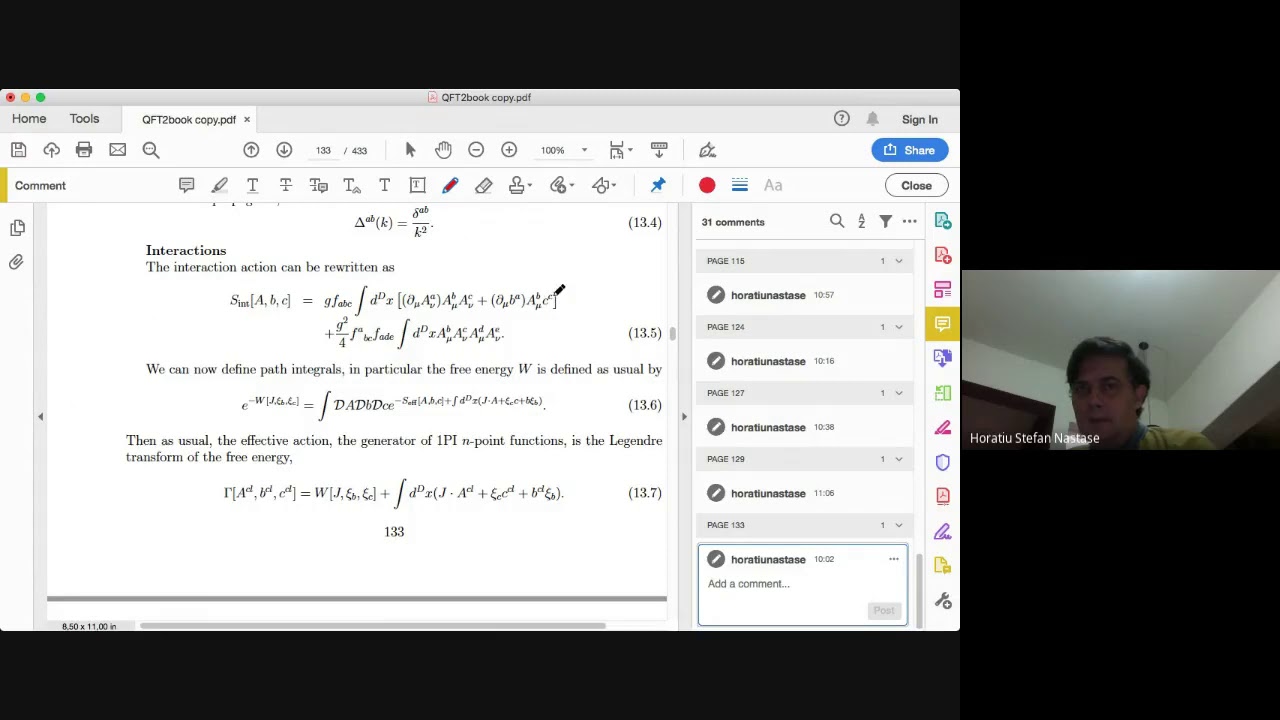 Quantum Field Theory II - Lecture 11 - YouTube