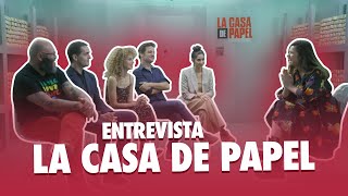 ENTREVISTA ELENCO DE LA CASA DE PAPEL - MAISA