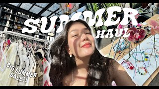 short summer haul 2024 (bikinis, thrifting, makeup and more!) | Nina Stephanie
