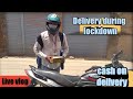 Delivery during lockdown || flipkart delivery in red zone || No contact delivery || Full vlog