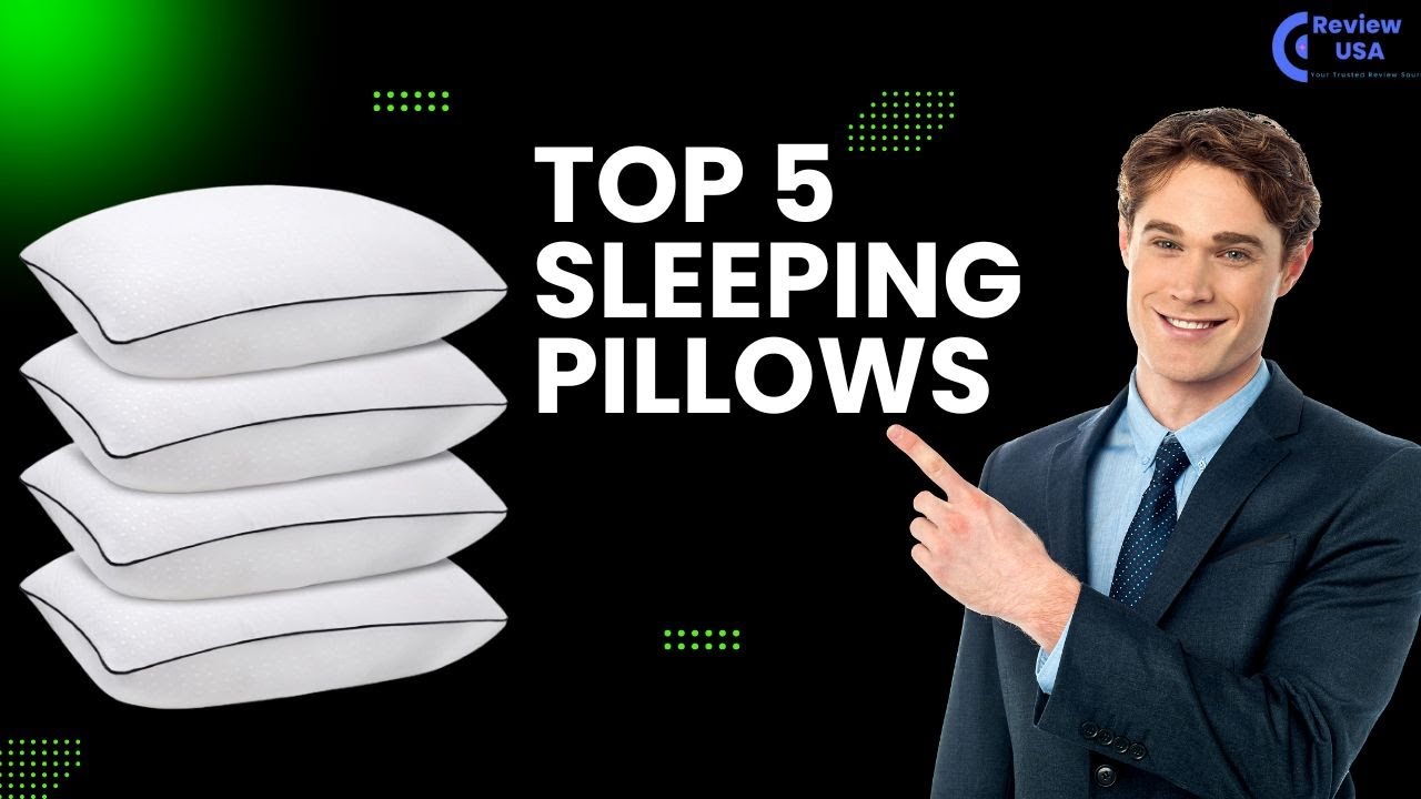 Top 5 Sleeping pillows for bed 2024 YouTube
