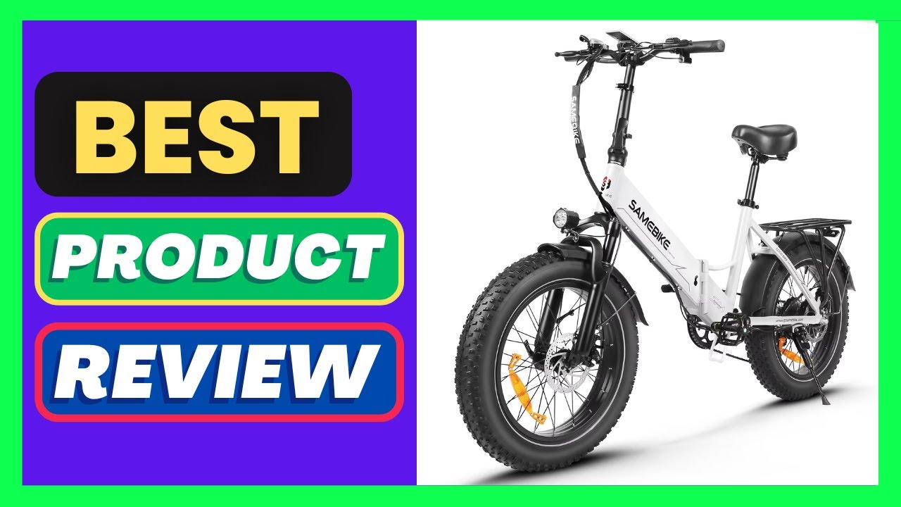 SAMEBIKE LOTDM200-II 20 inch Snow Tires Electric Bicycle