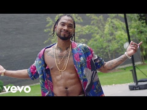 Screen shot of Miguel ft Travis Scott Sky Walker music video