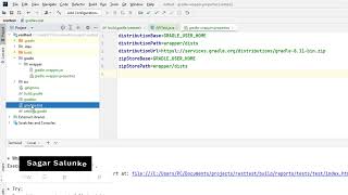 difference between gradlew and gradlew bat files in gradle project
