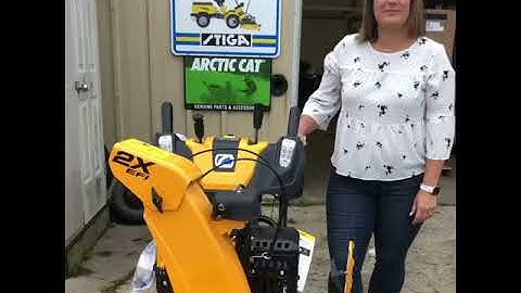 Check out how easy it is to start a Cub Cadet Snowblower!