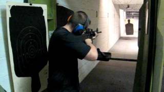 M16 shooting-burst fire