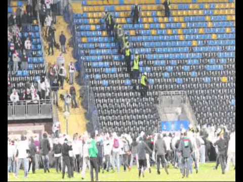 Zadyna na meczu PP Lech - Legia w Bydgoszczy