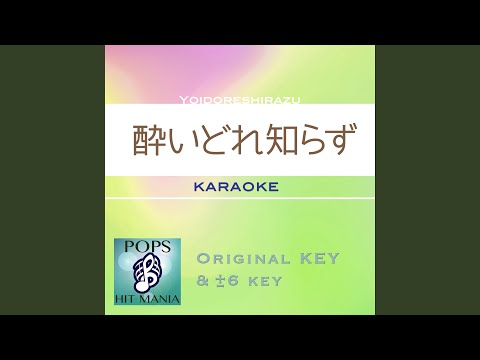 酔いどれ知らず(ガイド無しカラオケ) : Key+2