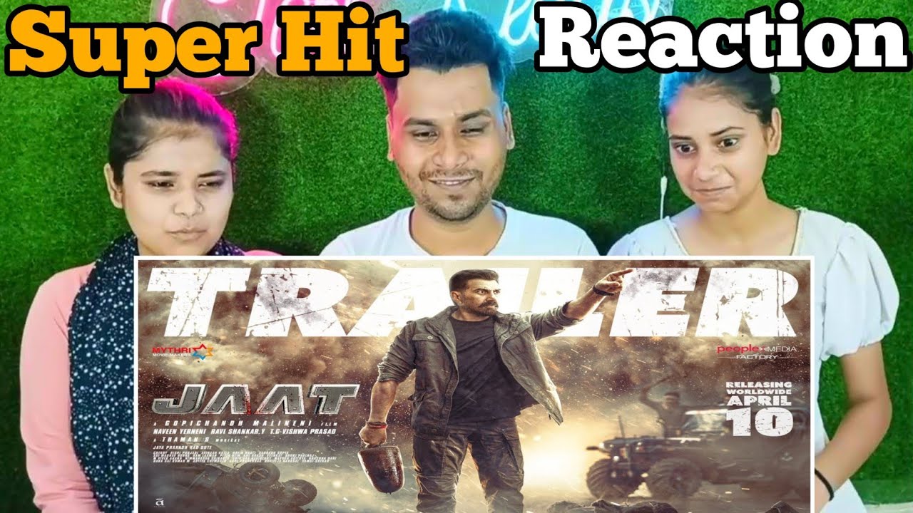 JAAT Trailer | Sunny Deol | Randeep Hooda | JAAT Trailer Reaction