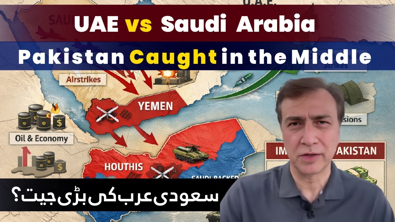 Saudi–UAE Tensions: Pakistan’s Diplomatic Challenge | Dr. Moeed Pirzada