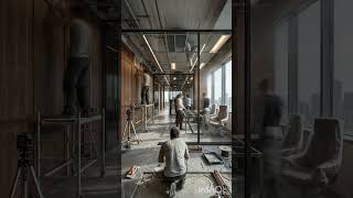 Modern Executive Glass Office Renovation | Luxury Corporate Interior Design