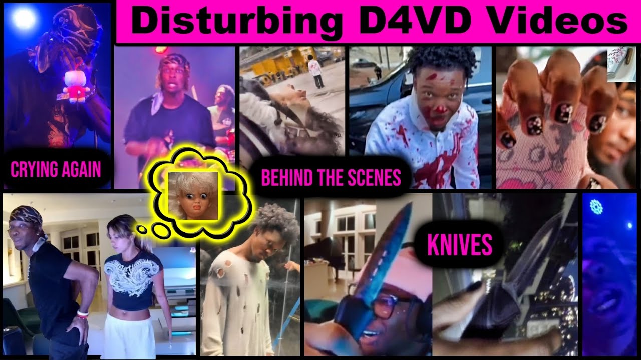 Шокирующие видео D4VD, а также девушки, слышные во время звонка фаната D4VD, и многое другое.