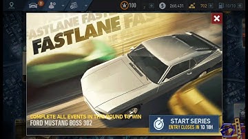Fastlane Special Event (FORD MUSTANG BOSS 302) - NFS No Limits Chapter 1