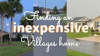 Finding low cost homes in The Villages