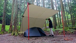 雨撤収で敗北感を味わったソロキャンプ。