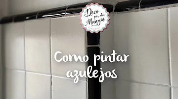 ¿Qué tipo de pintura se usa para pintar sobre azulejos?