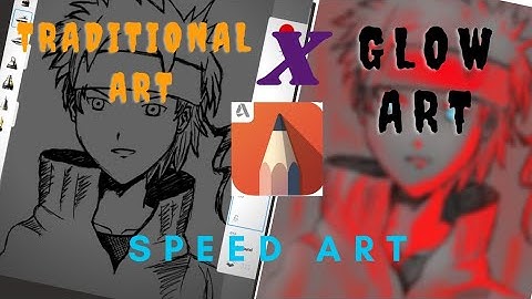 Glow Art | Autodesk Sketchbook | Traditional X Glow Art | Beginner