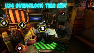 Update 34 overclock tier list