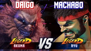 SF6 ▰ DAIGO (Akuma) vs MACHABO (Ryu) ▰ High Level Gameplay