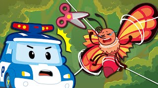 Download Lagu Selamatkan kupu-kupu!🦋│Tim Penyelamat Serangga│Permainan POLI│Robocar POLI TV Bahasa Indonesia MP3