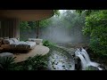 Sleep Instantly with Flowing River Sounds | Deep Sleep Music and Peaceful Piano for Deep Calm