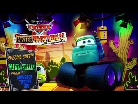 Cars Mater-National:Mike Wazowski e Sullivan no mundo dos carros!#3 ...