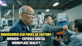 Undercover CEO Poses as Factory Worker—Exposes Brutal Workplace Reality