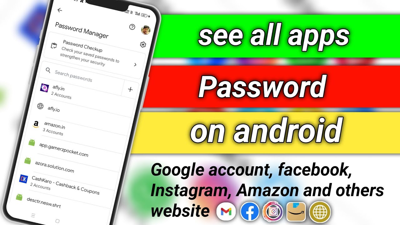 how to see all apps password in tecno // how to see all apps password