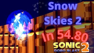 Snow Skies 2In 54.80 as Rush Mode SA-Sonic (PB) SRB2