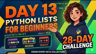 Python Lists for Beginners: Store, Access & Modify Data (Day 13)