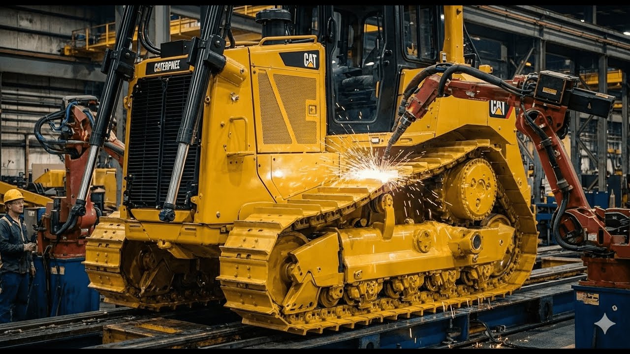 Building the World’s Most Powerful $900,000 Dozer | Inside the D9 ...