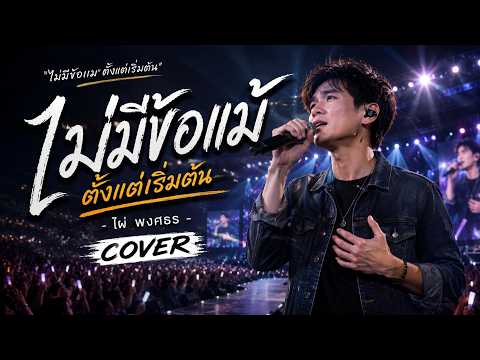 ไม่มีข้อแม้ตั้งแต่เริ่มต้น - ไผ่ พงศธร Cover Version | เพลงรักไม่มีเงื่อนไข ซึ้งกินใจ