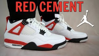 Are these WORTH THE PRICE? - Air Jordan 4 Red Cement Review & On Feet