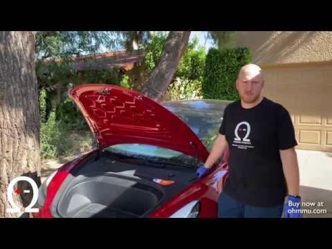 Tesla Model 3 12V battery swap - YouTube