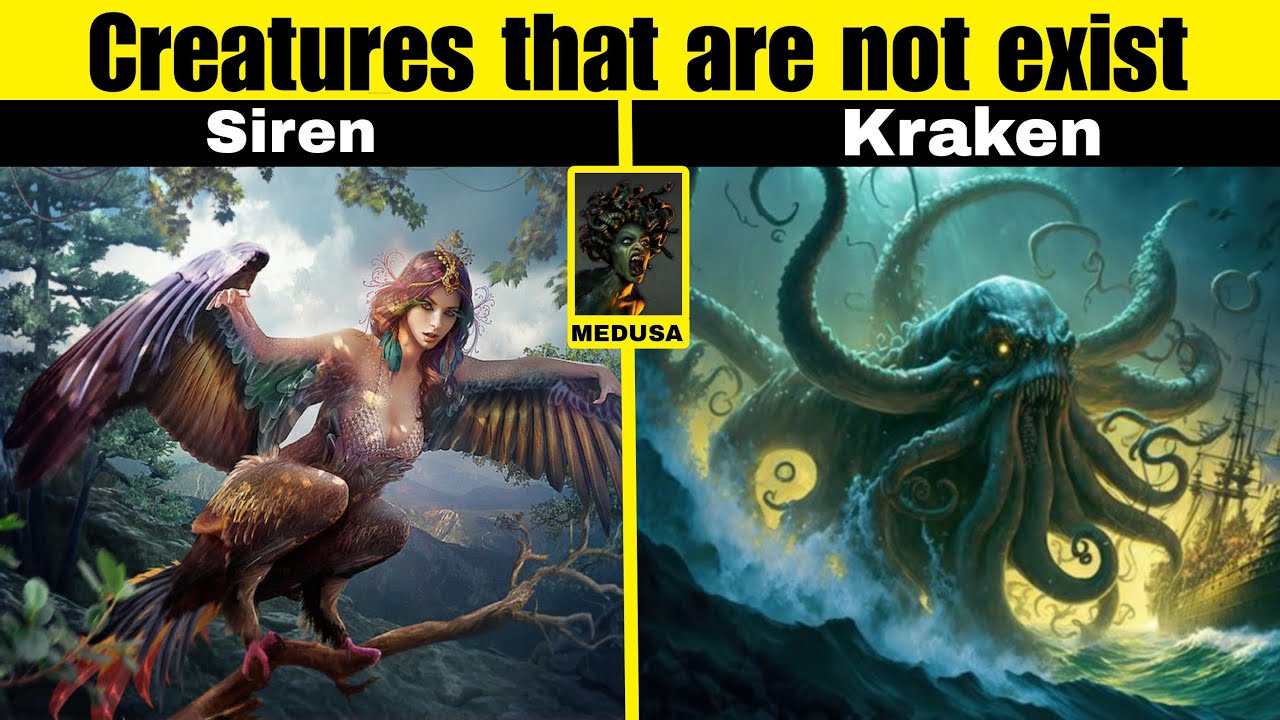 10 Creatures that are not exist | Mythical Creatures | Fire Heart - YouTube