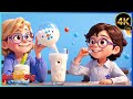 Milk factory song for kids  animagic kidsstudio