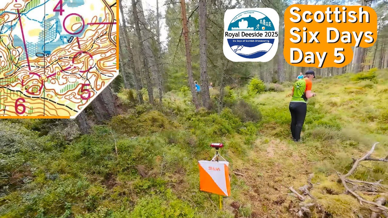 Scottish 6 Days 2025 Day 5 - Headcam Orienteering