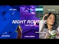 5:00 PM NIGHT ROUTINE AS A NURSE // self care, journaling, ice cream dates & more!