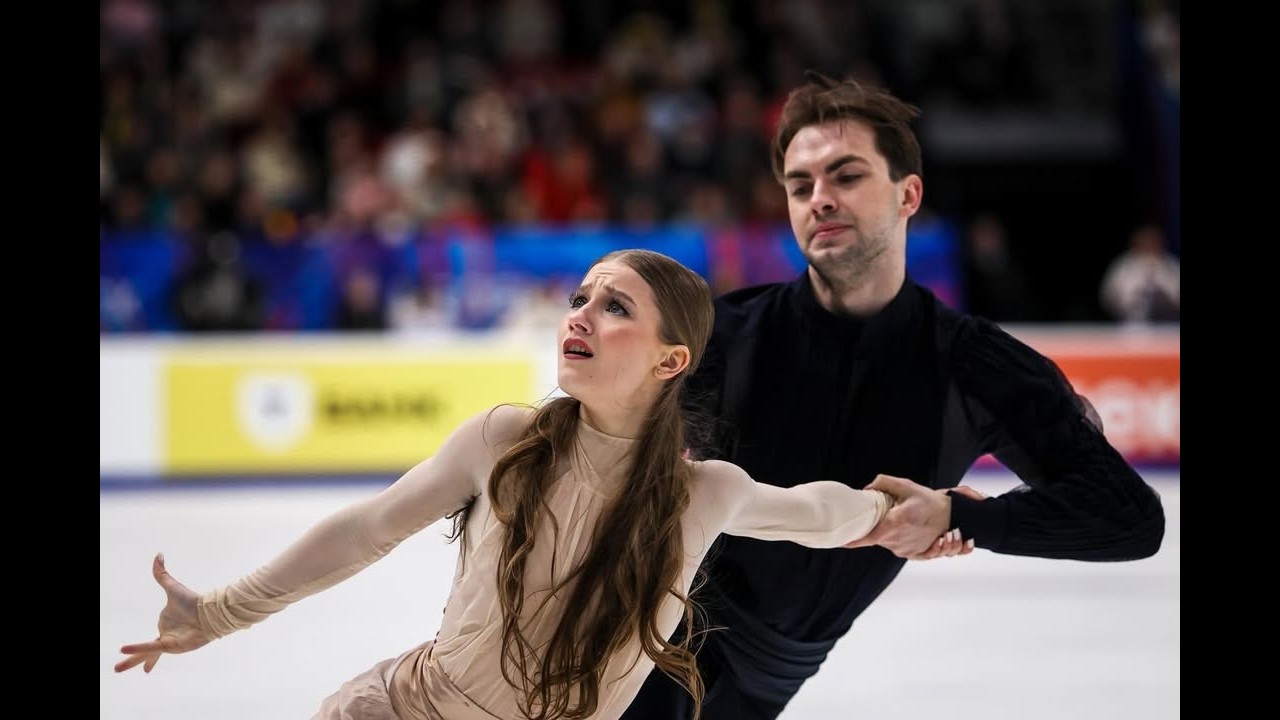 RISING ICE DANCE STARS VASILISA KAGANOVSKAYA AND MAXIM NEKRASOV