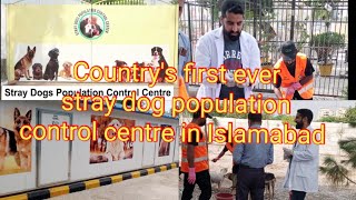 Pakistan's first dog population control centre set up in Islamabad | stray dog shelter|