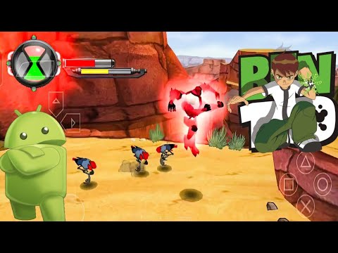 أفضل 5 ألعاب Ben 10 للاندرويد علي محاكي ppsspp | العاب محاكي PSP - YouTube