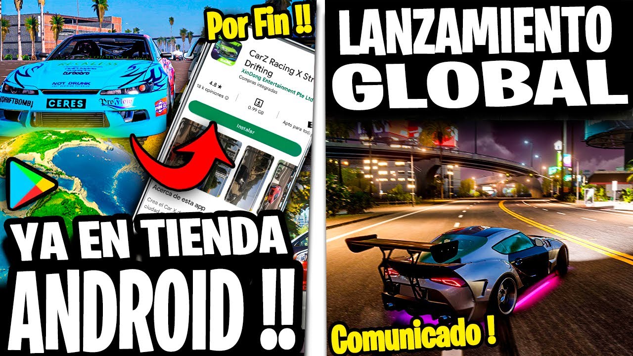 CarX Street YA EN LA TIENDA !! NUEVA INFORMACION LANZAMIENTO GLOBAL
