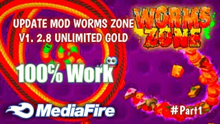 Update Apk Mod Worms Zone V.1.2.8 Unlimited Gold#Part1|Worms Zone Indonesia screenshot 3