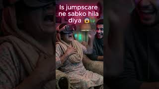 Pakistani Mother Tries VR Horror For First Time 😱#shorts