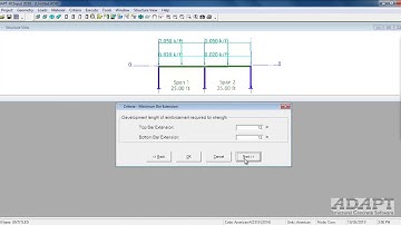 ADAPT-RC 2018 One-Way RC Slab Tutorial