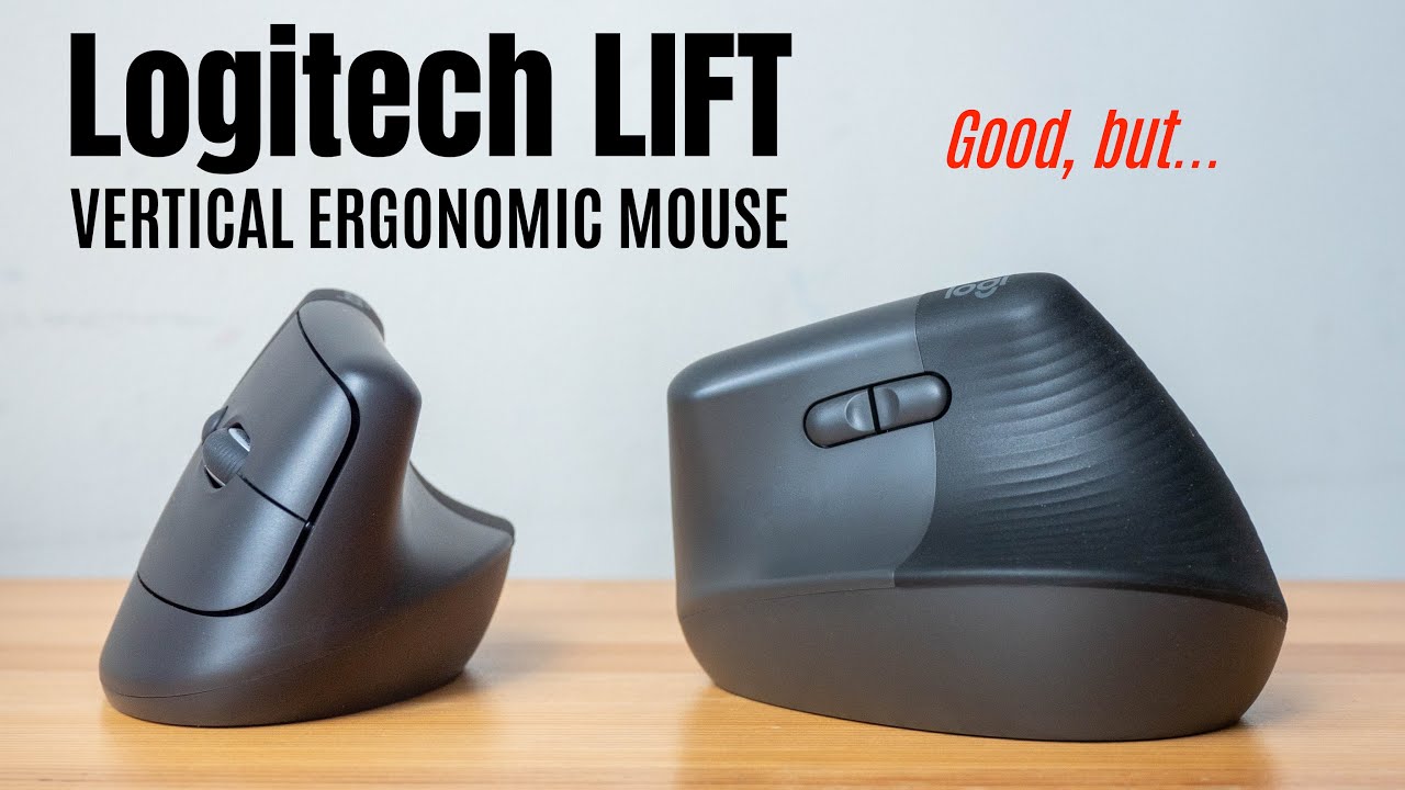 Logitech Lift, une souris ergonomique pour ne plus avoir mal au