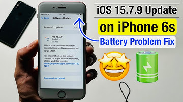 iOS 15.7.9 Released on iPhone 6s || Big Update || Battery  Problem Fix 100% Proof ||Techbag||